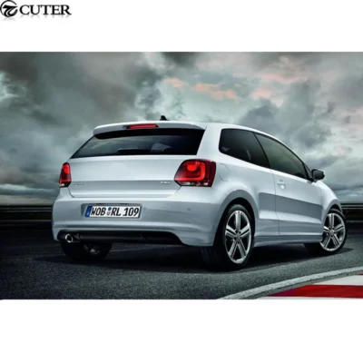 Polo Gti R-line Style Car Body Kit Pp Unpainted Front Bumper Rear Bumper Side Skirts for Volkswagen Vw Polo Gti 11-16 - immagine 5