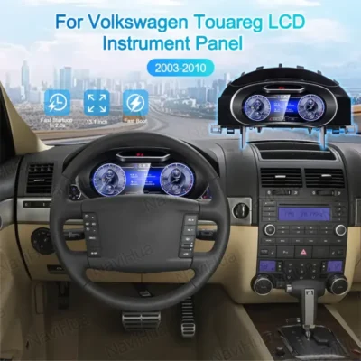 NaviHua 12.3 Inch For VW Touareg 2003 2010 Car LCD Dashboard Digital Cluster Instrument Speedometer Virtual Cockpit New Upgrade - Image 5