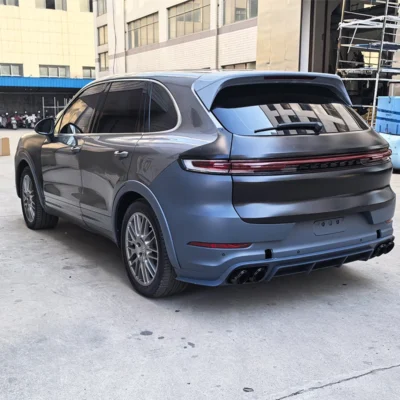 For Porsche Cayenne 2011-2017 Car Modification 2024 Turbo GT Bodykit Car Front and Rear Bumper Taillights - immagine 5