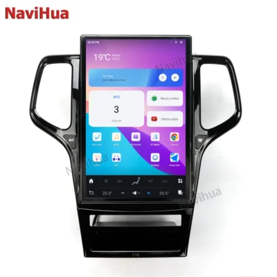 14.4Inch Android 13 8+128GB For JEEP Grand Cherokee 2011-2013 Vertical Style Car GPS Navigation Multimedia Player Radio Carpaly
