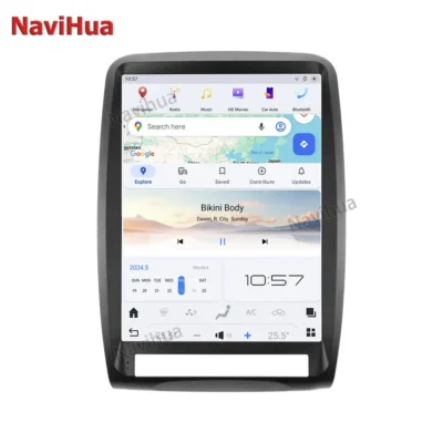Navihua New Design 13.8'' Touch Screen Android Car Radio GPS Navigation Car DVD Player Multimedia For Dodge Durango 2011-2013 - immagine 4