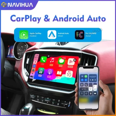 New Upgrade For Maserati Ghibli 2013-2016 Multimedia Player GPS Navigation Auto Stereo 4G WIFI Carplay Unit Android12 Car Radio - immagine 2