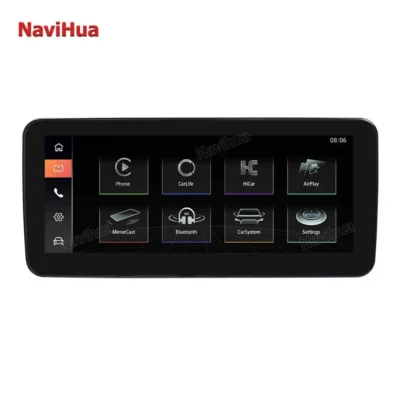 NaviHua Linux System New Upgrade 10.25 Inch Android Auto Head Unit Monitor For Audi Q5 2009 2016 Multimedia Navigation Carplay