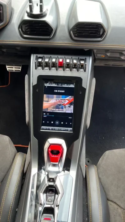 12.3" Vertical Screen Android Car Radio Audio For Lamborghini Huracan 640 580 2014 2018 Auto Headunit Monitor Carplay Upgrade - Image 6