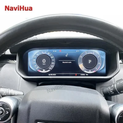 NaviHua 12.3 Inch Car Digital Cluster For Land Rover Discovery 5 Automotive LCD Dashboard Speedometer Virtual Cockpit Upgrade - immagine 6