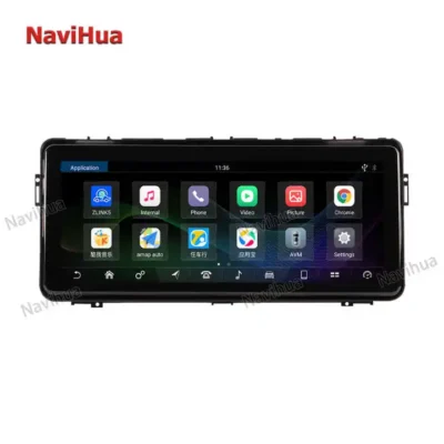 12.3" Android Car Radio Stereo Video GPS Navi Wireless Carplay Multimedia Player for Land Rover Range Rover Vogue Sport Evoque - immagine 2