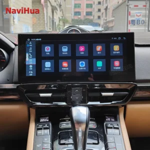Navihua 12.3" Android Radio GPS Navigation for Porsche Cayenne 2010-2017 PCM3.1/PCM 4.0 Multimedia System Carplay Auto Radio