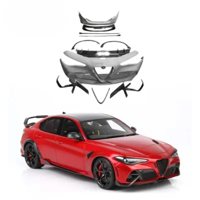 Alpha coefficient Romeo Giulia high performance body kitupgradedtoGTAMstyle body kit front bumper rear bumper side skirt spoiler