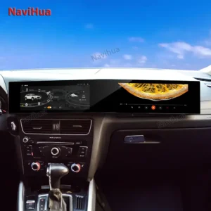 NaviHua New arrival Upgrade 21inch Android Screen Gps Navigation Multimedia Head Unit Stereo Car Video for Audi Q5 2009-2017
