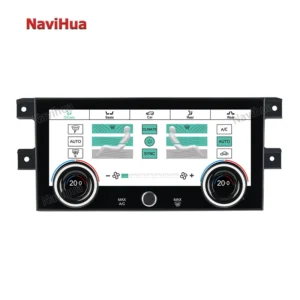 Navihua 10 Inch Touch Screen LCD Display Air Conditioning Panel AC Climate Control for LandRover Discovery 5 2017-2020 Models