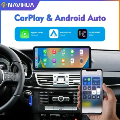 NaviHua 12.3" For Mercedes Benz C Class W205 NTG 5.0 Multimedia New Android Car Radio Auto Carplay Headunit Monitor Navigation - Image 3