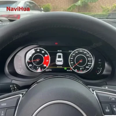 10.25Inch LINUX System LCD Display Speedometer Car Digital Dashboard Monitor Instrument Auto Gauges Panel for Audi Q5 2010-2018 - immagine 4