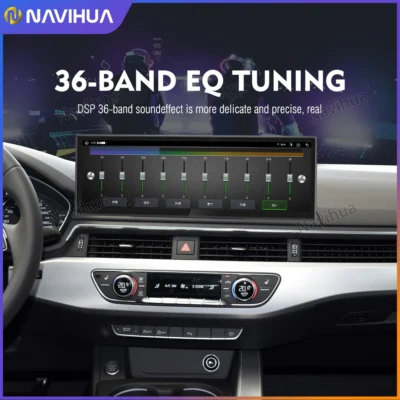 NaviHua 14.9 Inch 3K Screen Android Car Radio For Audi A5 A4L 2017 2019 Multimedia Auto Carplay Navigation Headunit Monitor New - immagine 5