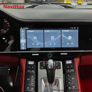 Navihua Latest Design Android Car Stereo Radio for Porsche Panamera 970 GPS Multimedia Head Unit Upgrade To 2024 Radio Carplay