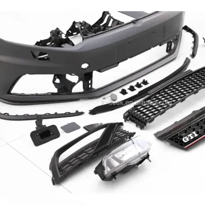 KSEEK GTI Style Car Bumper Body Kit for VW Polo GTI 2015 - immagine 2
