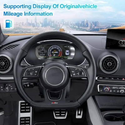 Navihua LCD Dashboard Digital Cluster Virtual Cockpit for Audio A3 2014-2019 Auto Meter Gauge Speedometer LCD Instrument - immagine 3