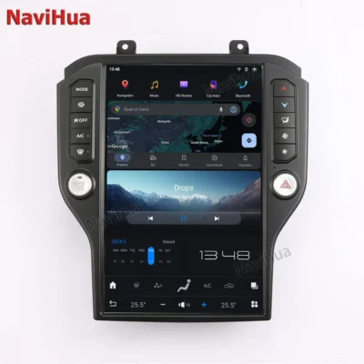 NaviHua 14.4 Inch Tesla Screen For Ford Mustang 2015 2020 Android Auto Headunit Car Radio Multimedia Player Carplay New Upgrade - Image 4