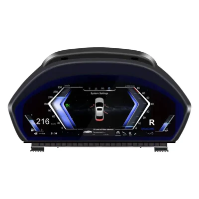 Navihua Car Dashboard Panel Speedometer Virtual Instrument Digital Cluster for 3 Series F30 2013-2017