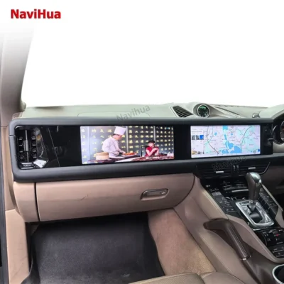 NaviHua 12.3" Dual Screen For Porsche Cayenne 2011 2017 Multimedia Android Car Radio Carplay Navigation Entertainment Headunit - immagine 4