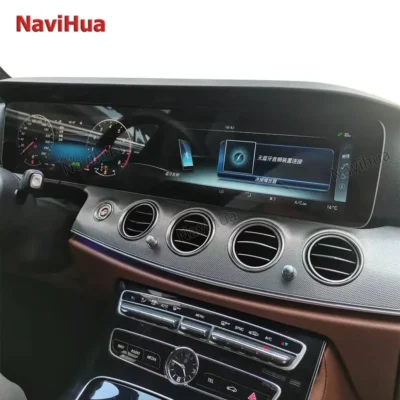 NaviHua 12.3" LCD Screen Intelligent Car Digital Cluster Dashboard Modification For Mercedes Benz E Class W213 2017 2019 - immagine 3