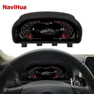 Latest original 12.3" LCD digital cluster for BMW 5 Series F10 F11 F12 F15 F16 F18 F06 F07 F26 instrument speedometer