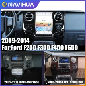 NaviHua New For Ford F250 F350 F450 F650 2009 2014 Auto Headunit Monitor Android Carplay Navigation Stereo Radio Touch Screen