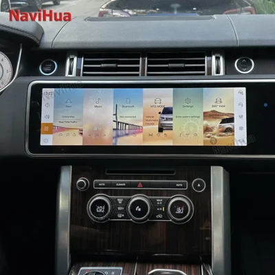 New Automotive Headunit Monitor For Range Rover Vogue L405 Sport L494 2013 2017 Multimedia Android Car Radio Navigation Carplay - immagine 6