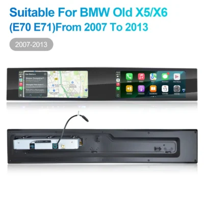 Navihua for BMW X5 E70 X6 E71 CCC CIC 2007-2013 Car Upgrade Dual Screen Android Car Radio GPS Navigation Multimedia Carplay Unit - Image 3