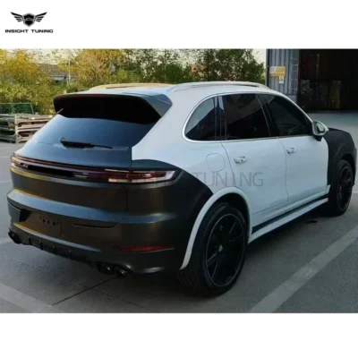 newestNew Design Car Bumper 958.1 958.2 Upgrade to 9Y0.2 9Y0.A Turbo S 2024 Facelift Bodykit for Porsche Cayenne 10-17 Body Kit - immagine 6