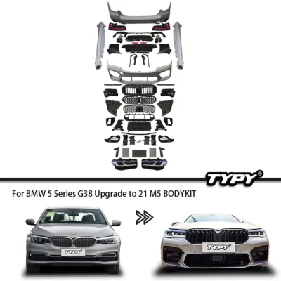 Car Styling Bodykit Assembly For BMW 5 Series G38 Bodykit 2018-2020 Upgrade Modified to 2021 NEW BMW M5 Styling Car Bodykit - immagine 5