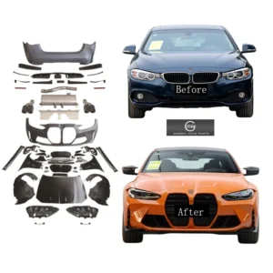 Body Kits for BMW 4 Series F32 F33 F36 Facelift M4 Body Kits Front Rear Car Bumpers Fenders Diffuser