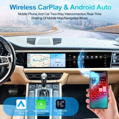 12.3" Dual Screen New Upgrade For Porsche Macan 2018 2024 Multimedia Android Auto Radio Copilot Entertainment Carplay Navigation - immagine 5