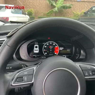 10.25Inch LINUX System LCD Display Speedometer Car Digital Dashboard Monitor Instrument Auto Gauges Panel for Audi Q5 2010-2018 - immagine 6