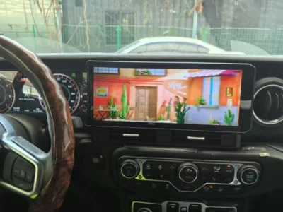 For Jeep Wrangler JL 2018 2023 Multimedia Android Screen Car Radio Stereo GPS Navigation Video Auto Head Unit Carplay Dashboard - Image 2