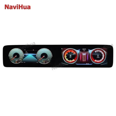 NaviHua 12.3" LCD Screen Intelligent Car Digital Cluster Dashboard Modification For Mercedes Benz E Class W213 2017 2019 - immagine 4