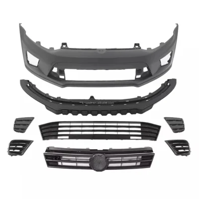 K-SEEK Car Accessories Material Bodykit Body Kit Facelift Upgrade PP for VW Polo WRC 2010-2017 - immagine 3