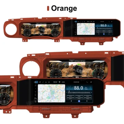 For Jeep Wrangler JL 2018 2022 Auto LCD Dashboard Android Car Radio Speedometer Carplay Navigation Headunit Monitor New Upgrade - immagine 4