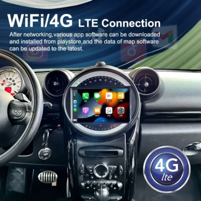 NaviHua 9 Inch Multimedia Android Car Radio For BMW MINI R60 2011 2016 NBT GPS Navigation Carplay Head Unit Monitor New Upgrade - Image 5