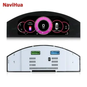 Navihua Digital Cluster Linux System LCD Dashboard Instrument Speedometer for Volkswagen VW Phaeton 2004-2015 Virtual Cockpit