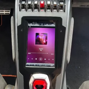 12.3" Vertical Screen Android Car Radio Audio For Lamborghini Huracan 640 580 2014 2018 Auto Headunit Monitor Carplay Upgrade