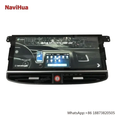 Navihua 12.3" Android Auto Car Radio For Porsche Paramera 2010-2016 GPS Navigation Touch Tesla Screen Head Unit Car Radio Stereo - immagine 2