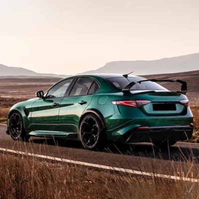 Alpha coefficient Romeo Giulia high performance body kitupgradedtoGTAMstyle body kit front bumper rear bumper side skirt spoiler - Image 3