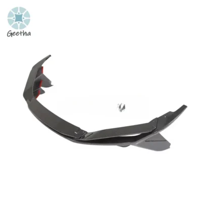 Car Exterior Accessories For R8 Caprsto Style Car Dry Carbon Fiber Front Bumper Lip Splitters For Audi R8 V10 2023 Body Kits - immagine 4