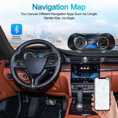 NaviHua 12.3 Inch Hd Display Screen Automotive Dashboard Speedometer Auto Virtual Cockpit For Maserati Quattroporte 2013 2023 - Image 4