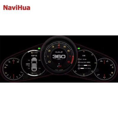 Old To New Multifunctional Speedometer LCD Display Instrument Cluster Digital Panel for Porsche Cayenne 2011-2016 - immagine 4