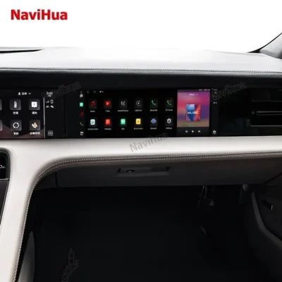 Navihua New Design 11 Inch Android Car Touch Screen Co-pilot Display Entertainment Passenger Screen for Porsche Taycan 2019-2025