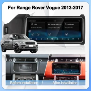Navihua Android Car Radio Head Unit 12.3 Inch Flip Screen for Range Rover Vogue L405 Carplay GPS Navigation DVD Player Stereo