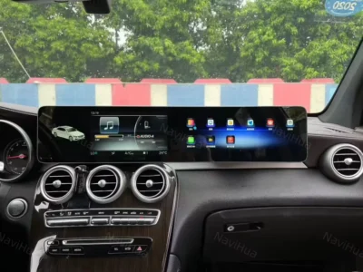 NaviHua 12.3 Inch Dual Screen For Mercedes Benz C GLC Class W205 X253 2015 2018 Multimedia Android Car Radio Navigation Carplay - Image 5