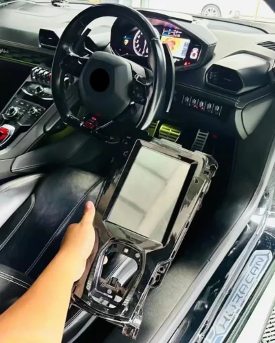 12.3" Vertical Screen Android Car Radio Audio For Lamborghini Huracan 640 580 2014 2018 Auto Headunit Monitor Carplay Upgrade - Image 5