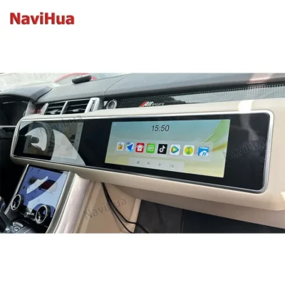 12.3''QLED Screen OEM Style Dual System Design Car Radio for Range Rover Vogue L405 Android GPS Stereo Refit Multimedia Carplay - immagine 3